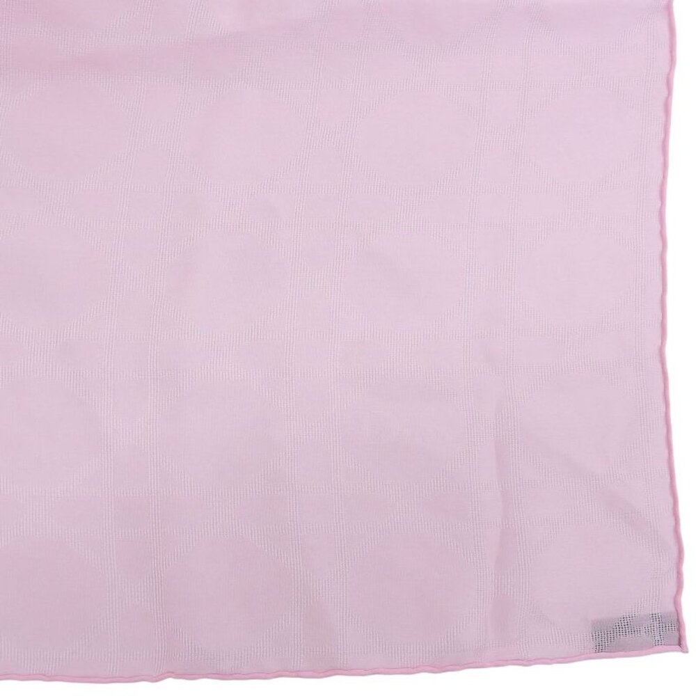 ★SOLD★ Dior 54 Nua304 100% Silk Cannage Pattern Muffler Shawl Pink 20070 cm - Picture 4 of 9